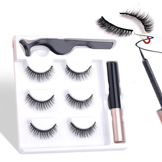 3 Pairs Magnetic Mink Eyelash Set