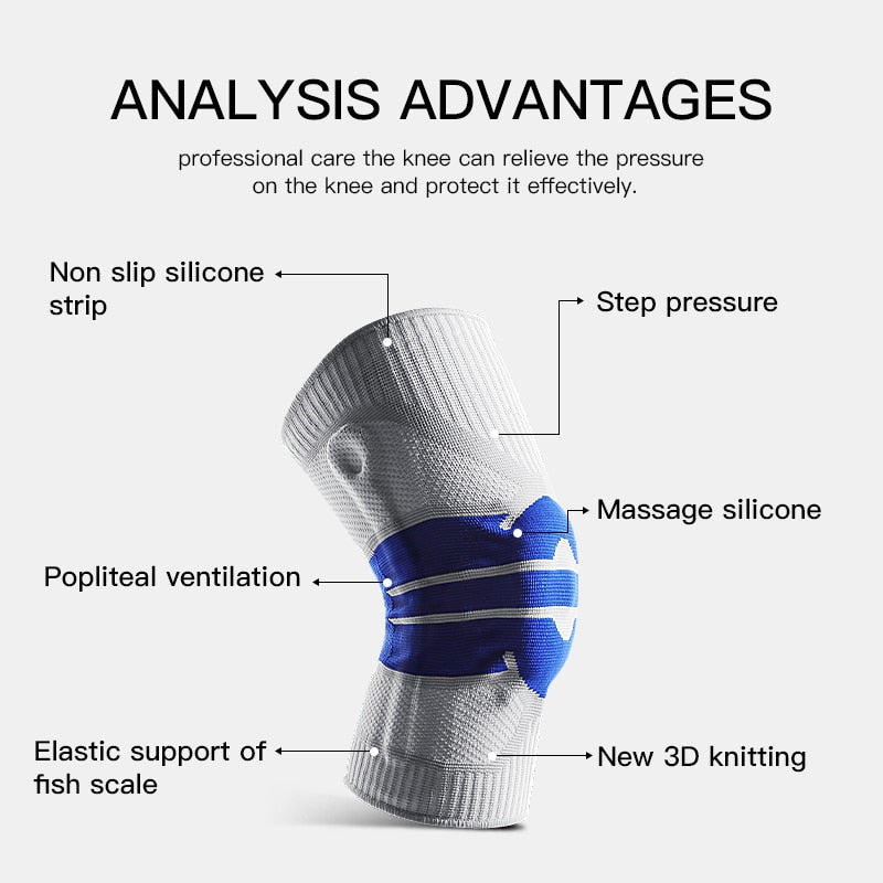 Knee Support Brace With Patella Gel Pad